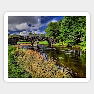 Two Bridges and West Dart River Sticker